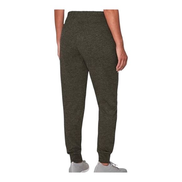 Mondetta Women's Brushed Jogger Pant with Pockets Olive Size Large - Picture 4 of 9